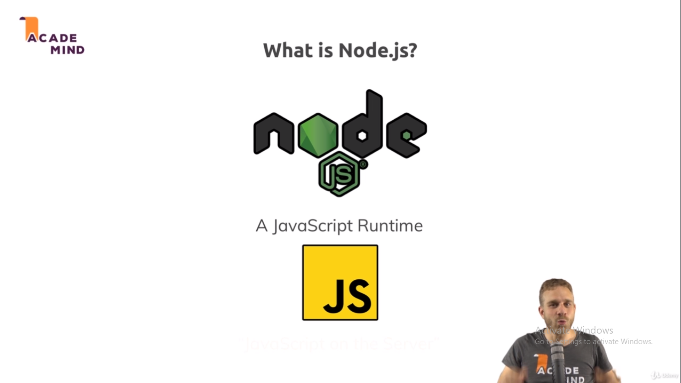 NodeJS – The Complete Guide (Incl. MVC, REST APIs, GraphQL)